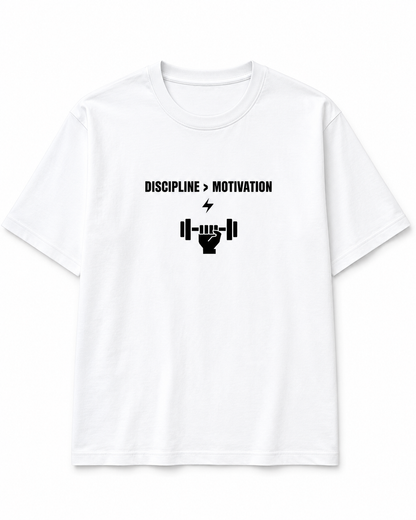 Discipline Over Motivation | Fitness T-Shirt