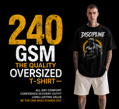 PREMIUM 240 GSM OVERSIZED T-SHIRT