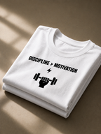 Discipline Over Motivation | Fitness T-Shirt